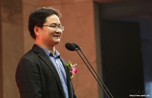 刘元堂在个展上致答谢词